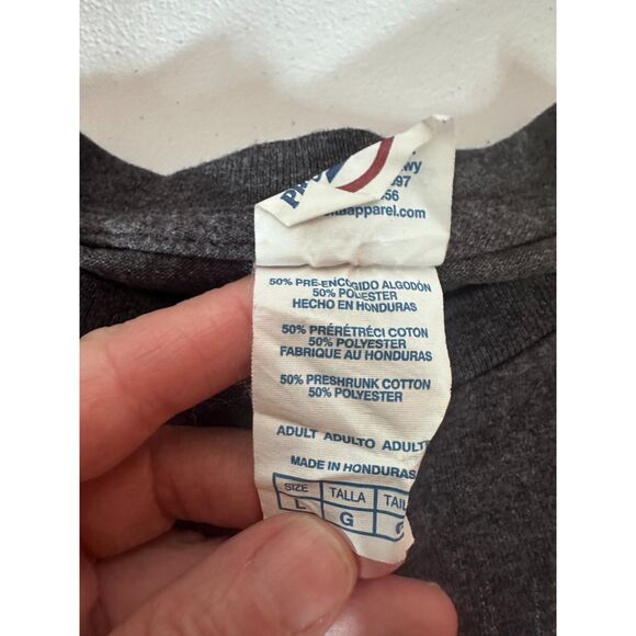 Hero Blood Wars Graphic T-Shirt Gray Delta Pro Weight Sz L Adult - Picture 5 of 5